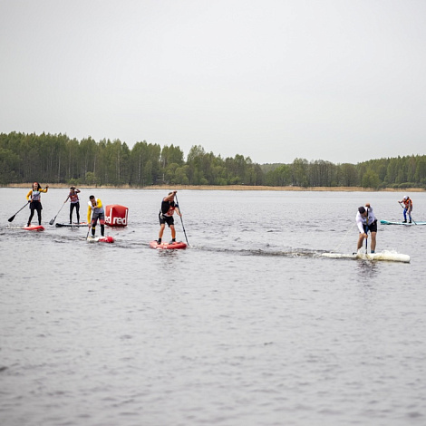 Гребной марафон «Волга беловодная» в Тверской области г.