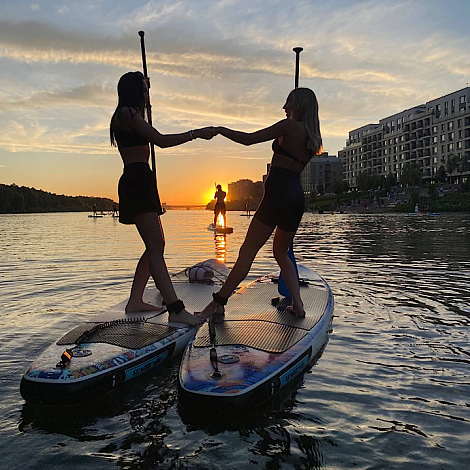 Сап-прогулка в Новосибирске «Европейский берег» г.Новосибирск