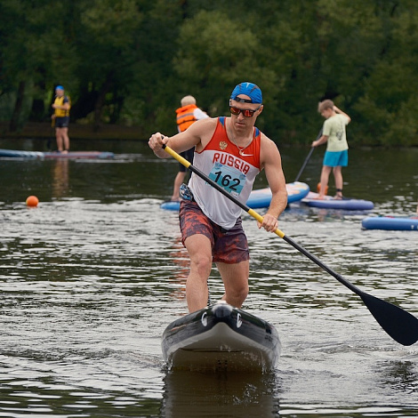 Соревнования по сапсерфингу SUP RACE inTRO в Троицке г.Троицк