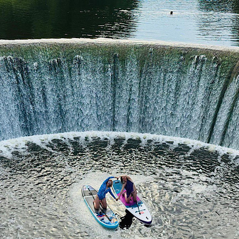 Сап-сплав по реке Лама в Волоколамске г.Волоколамск