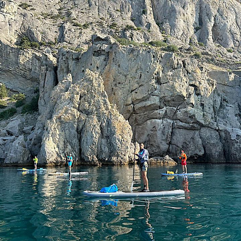 Сап-прогулка «До Нового Света» г.Судак