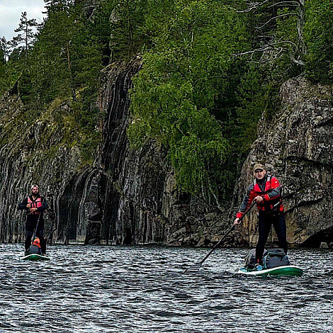 Пятидневный сап-тур по Ладожским шхерам Лахденпохья-Сортавала  г.Сортавала