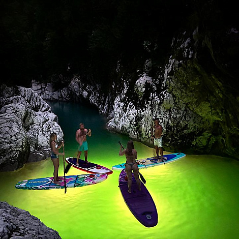 Сап-прогулка в Сочи «Вечерний тур на светящихся сапах» г.Сочи