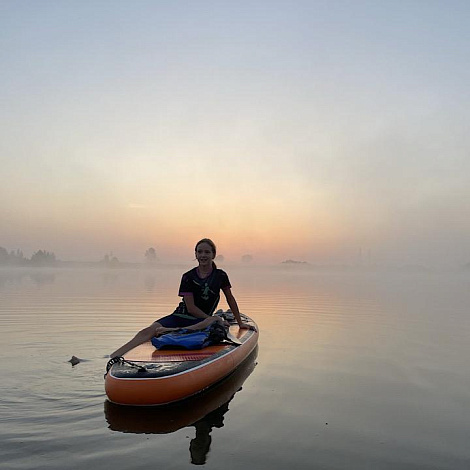 Сап-прогулка в Уфе «Рассвет на сапах» г.Уфа